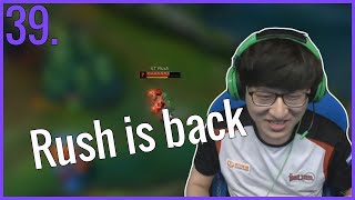 Rush is BACK and still best LEE SIN Player - LoL Daily Moments Ep 39 Gamer of Best -