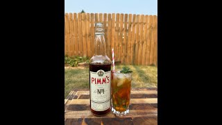 Summer Cocktail Recipe - How to make a Pimm's Cup