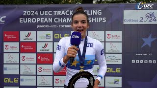 #EuroTrack24 Jun/U23 | Ainara Albert Bosch interview