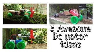 3 Awesome Dc Motor Life Hacks Cars | DIY Awesome Toy Car | Make Toy Car At Home