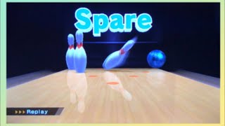 INSANE SPLIT CONVERSION! Wii Sports Bowling 4-6-7 Split Conversion