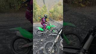 Kx250f hillclimb #kawasaki #dirtbike  #hillclimb