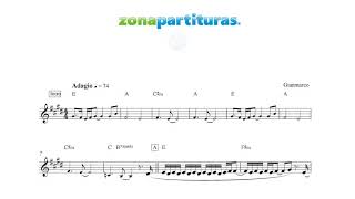 Partitura "No se me hace fácil" Alejandro Fernández