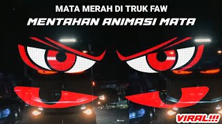 ANIMASI MATA BERGERAK COCOK BUAT RUNNING TEXT TRUK/BUS VIRAL!!!