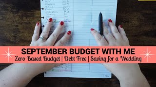 September Budget With Me! | Zero Based Budget