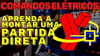 #4 COMANDOS ELÉTRICOS  - PARTIDA DIRETA DE UM MIT NO CADeSIMU