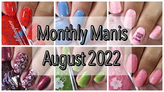 What I Wore || Monthly Manis August 2022