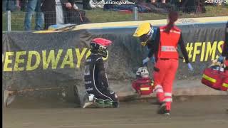 Sturz/Crash/Upadek Jason Doyle + Tai Woffinden (SGP 2024 Speedway)