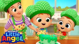 Bake a Cake! | Baby John’s Playtime Songs & Nursery Rhymes | Little Angel