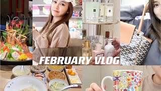 FEBRUARY VLOG 享受上班前最后的悠闲时光🌞｜魔都美食 日常开箱 整理收纳 逛山姆超市 外出好物推荐｜Life in Shanghai