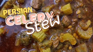 Persian Delicious Lamb(Beef) Celery Stew