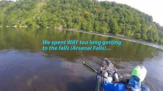 New River Smallmouth Bass Fishing VKBC July 2017