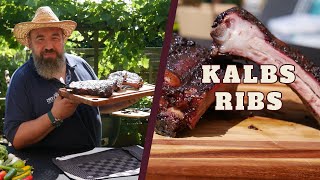 KALBS RIBS - Saftige Rippchen mit einer Kirsch-Bier Glasur