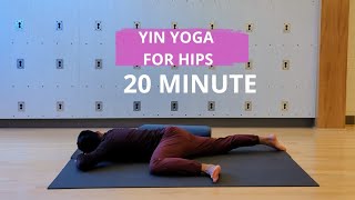 20 min Yin Yoga | hip release, hip tension |