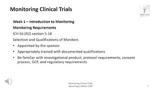 Week 1 Introduction to  Monitoring narrated