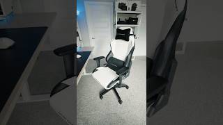 DXRacer’s Drifting White Gaming Chair #gamingsetup #gamingchair #dxracer