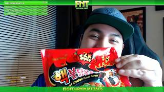 x2 Spicy Ramen Noodle Challenge | Live