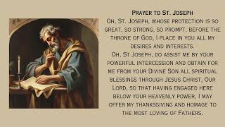 Prayer to St Joseph - An Intercession to the Earthly Father of Jesus Christ