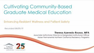 12. Enhancing Resident Wellness and Patient Safety