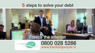 THE DEBT PEOPLE ~ 5 Steps To Solve Your Debt DRTV Ad