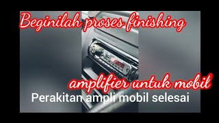 mujur teknisi - cara merubah tape mobil dirakit menjadi ampli bluetooth