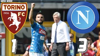 Torino vs Napoli (1-3) Insigne Brace and Verdi’s First Napoli Goal lead a 3-1 win! 23/9/18