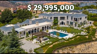 Inside an NFL Superstar's $29,995,000 Calabasas Mega Mansion