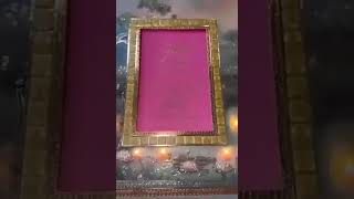 अनंत अंबानी और राधिका मर्चेंट के विवाह का  शादी कार्ड. anant ambani wedding card । radhika।marchent.