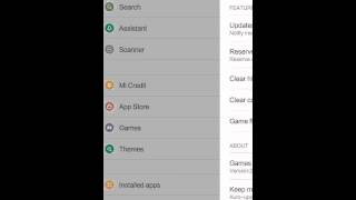 Games Settings Bug MIUI