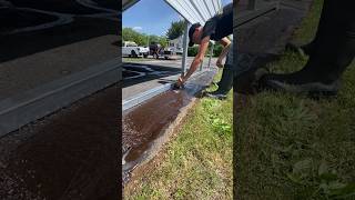 That Trim Tho 😮‍💨🤓#construction#trending#asphalt#subscribe#satisfying#viral#work#fyp#shorts#short