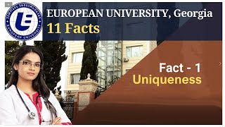 STUDY MBBS IN GEORGIA  -  EUROPEAN UNIVERSITY