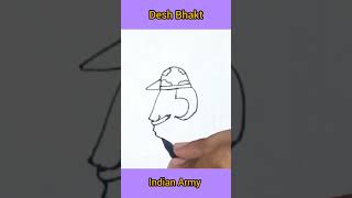 Indian Army drawing #youtubeshorts #shorts