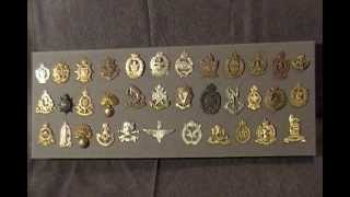 WW2 Military Cap Badge Collection  Allied Para Glider Pilot Regiment Inteligence RCAF