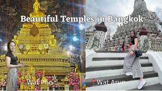 Must visit beautiful temples in Bangkok | The lucky Buddha, Wat Pho, Wat Arun