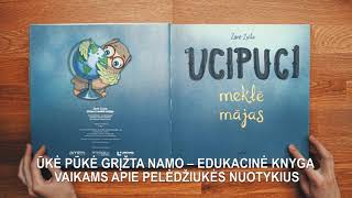 Ūkė Pūkė grįžta namo – edukacinė knyga vaikams apie pelėdžiukės nuotykius