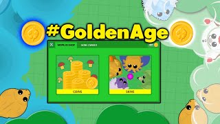 Mope.io NEW GoldenAge update is finally here! | new RESKINS | new natural disasters!