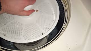 GE Filter Flo: Empty Mini basket wash