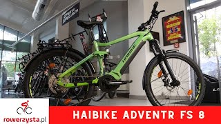 Rower elektryczny Haibike Adventr FS 8 - wyjątkowy pod każdym względem.