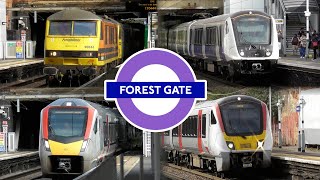 Trains at Forest Gate, GEML, Elizabeth Line (09/10/2023)