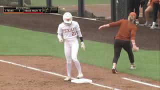 #1 Texas vs Texas Tech | Full College Softball 05/05/2024