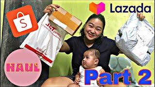 Lazada & Shopee Haul 2020 | Mommy and Baby essentials | Part 2