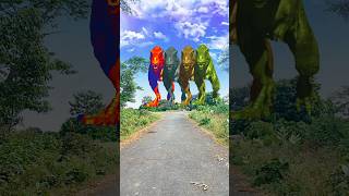 Big Dinosaur chase T-Rex chasing part- 772 #shorts #dinosaur #youtube #dinosaurs #youtubeshorts