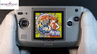 Metal Slug 2nd Mission Neo Geo Pocket Color Handheld Gameplay