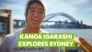 WSL Pro Surfer Kanoa Igarashi explores Sydney