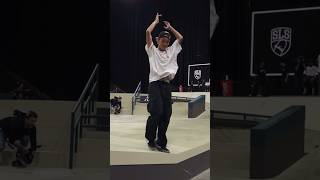 Sora Shirai 9.6 Cab Back Tail Bigspin at SLS Jacksonville 2022 @SLS #skateboarding