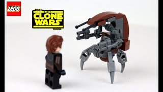 Custom LEGO Clone Wars Droideka Review!