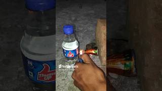 Bottle and Diwali anar Experiment #shorts #youtubeshorts