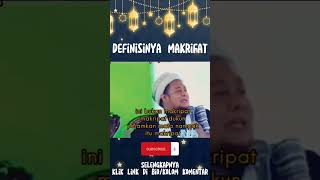 Definisi Makrifat | Buya Abi Maulana Syarfudin