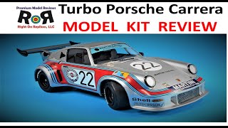 Porsche Carrera RSR Turbo 1:24 Scale Italeri 3625 -Model Kit Build & Review