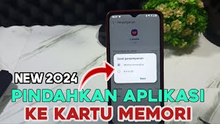 cara memindahkan penyimpanan aplikasi ke kartu memori di hp android 2024